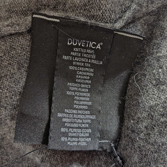 DUVETICA GRAY NIMUE TURTLENECK CASHMERE SWEATER (40) - Picture 6 of 8